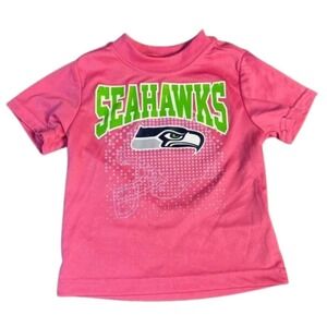 NFL Seahawks Kids Pink T-Shirt 18 months